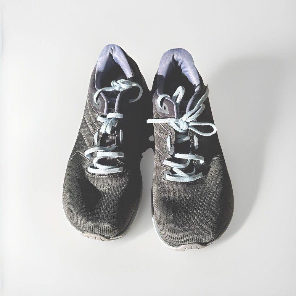 Topo Athletic Phantom 2 Grey Lilac Lace Up Ortholite Women’s Running Sneakers